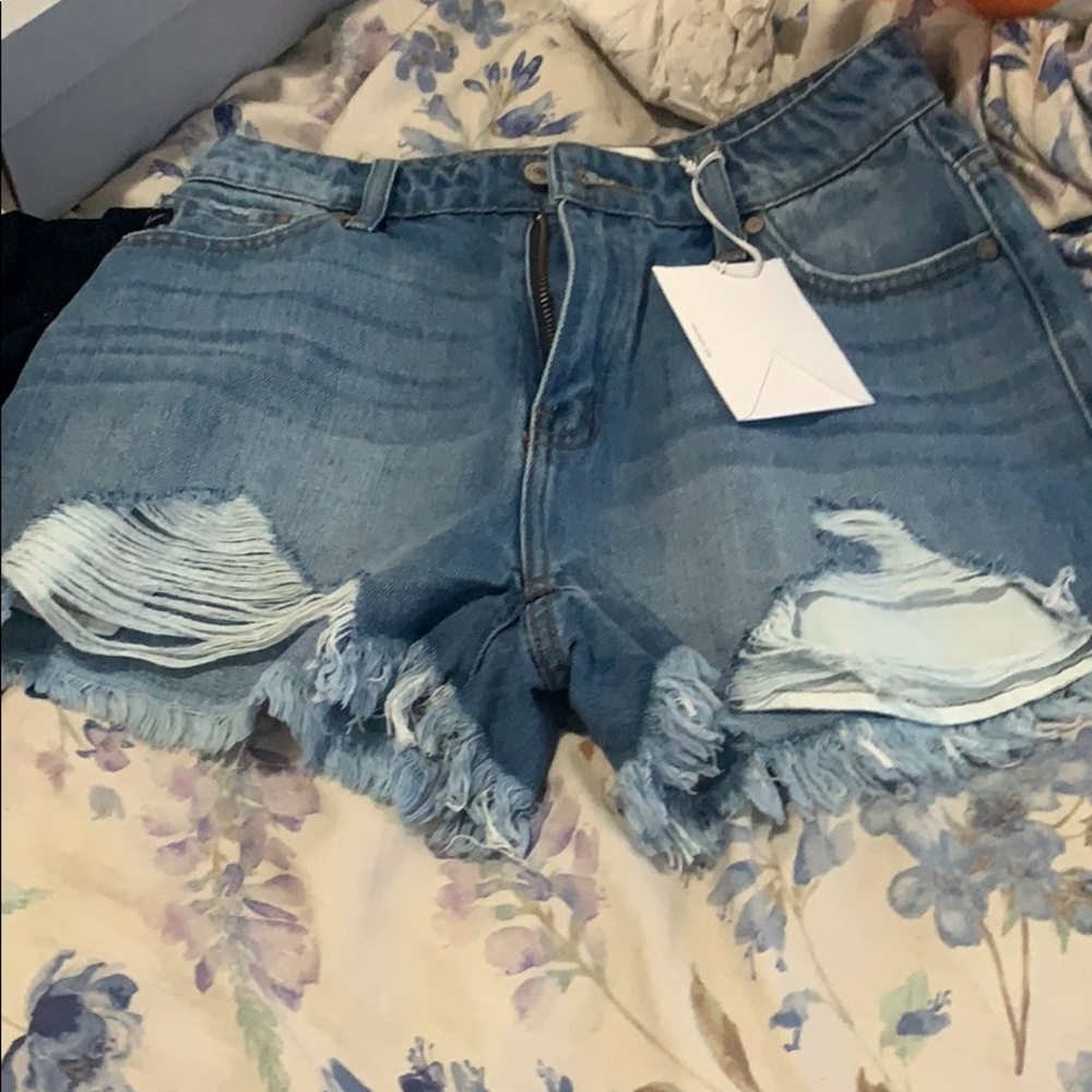 jean shorts